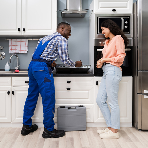 can you provide an estimate for cooktop repair before beginning any work in Stollings West Virginia